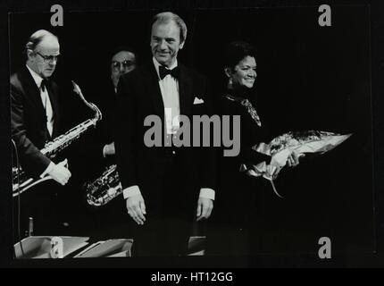 Das Ted Heath Orchester im Konzert im Forum Theater, Hatfield, Hertfordshire, 18. November 1983.  Künstler: Denis Williams Stockfoto