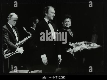 Das Ted Heath Orchester im Konzert im Forum Theater, Hatfield, Hertfordshire, 18. November 1983.  Künstler: Denis Williams Stockfoto