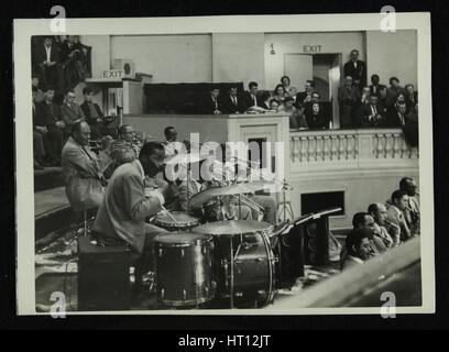 Das Count Basie Orchestra in Konzert, c1950s. Künstler: Denis Williams Stockfoto