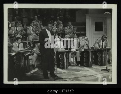 Das Count Basie Orchestra in Konzert, c1950s. Künstler: Denis Williams Stockfoto