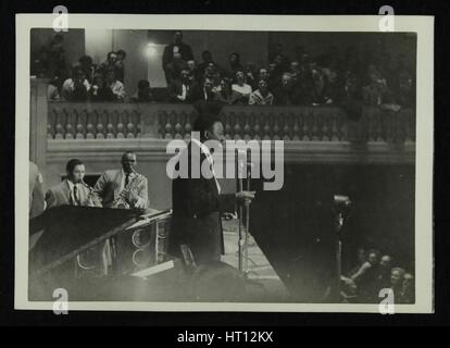 Das Count Basie Orchestra in Konzert, c1950s. Künstler: Denis Williams Stockfoto