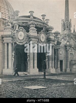 "Panama-Pacific International Exposition: Chief Eingang zum Palace of Horticulture", 1915. Künstler: unbekannt. Stockfoto