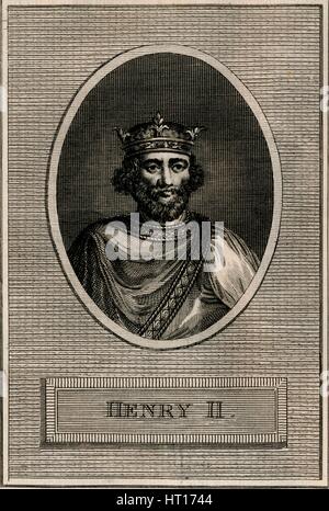 König Heinrich II., 1793. Künstler: unbekannt. Stockfoto