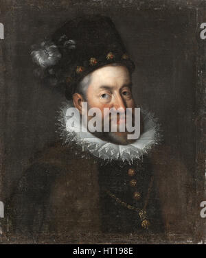Portrait von Rudolf II. von Österreich (1552-1612), Kaiser des Heiligen Römischen Reiches, Ca. 1600. Künstler: Anonym Stockfoto