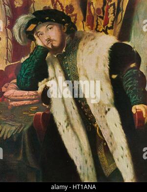 "Porträt eines jungen Mannes", 1540, (1909). Künstler: Moretto da Brescia. Stockfoto
