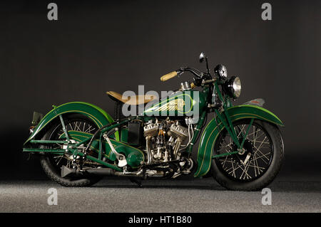 Indian Sport Scout 1937. Künstler: Simon Clay. Stockfoto