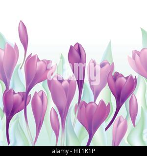 Florale nahtlose Muster. Blume Hintergrund. gedeihen Garten Textur Stock Vektor