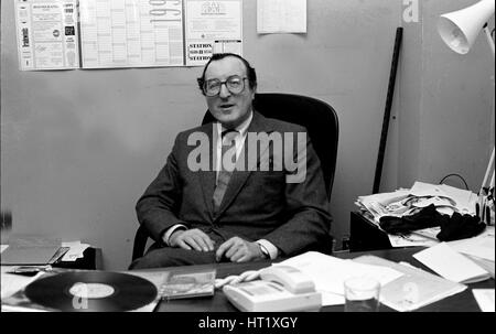 Dave Lee, Jazz FM, Marble Arch, London, Februar 1990. Künstler: Brian O'Connor. Stockfoto