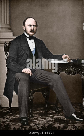 Das letzte Portrait von Albert, Prinzgemahl, 1861.  Künstler: Vernon Heide Stockfoto