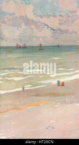 "Das Sea Shore", c1880 (1902). Künstler: James Abbott McNeill Whistler. Stockfoto