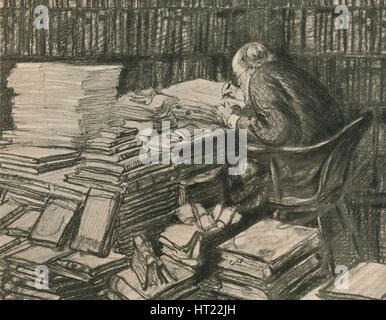 "Ex Libris", c1924.  Künstler: Edward Frank Gillett. Stockfoto