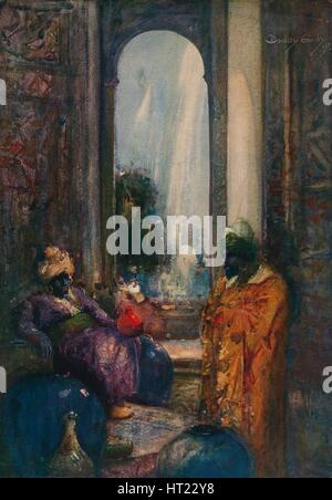 "Eine Vision des Ostens - Stufe V", c1920. Künstler: Percy Bradshaw, Dudley Hardy. Stockfoto