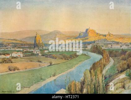 "Le Puy, Frankreich", 1922. Künstler: Herbert Edwin Pelham Hughes-Stanton. Stockfoto