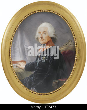 Porträt von Friedrich Karl Joseph Reichsfreiherr von Erthal (1719-1802), 1789. Künstler: Füger, Heinrich Friedrich (1751-1818) Stockfoto