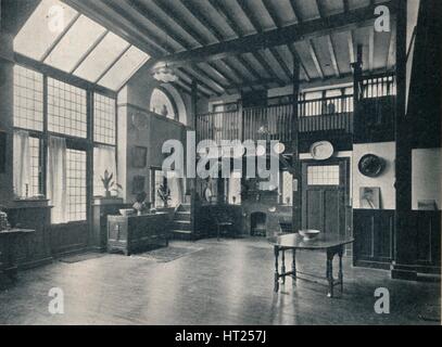 "Prinzipal Raum einer neuen Studio-Residenz in Lennox Gardens, Kensington", c1911. Künstler: unbekannt. Stockfoto