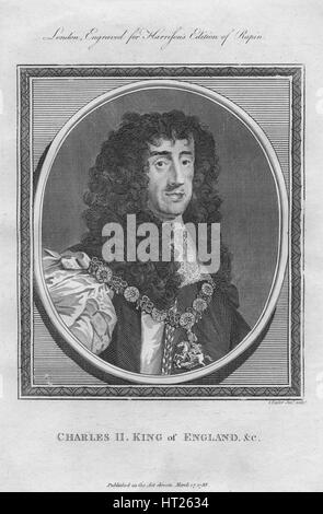 König Charles II., 1788.  Künstler: Anon. Stockfoto