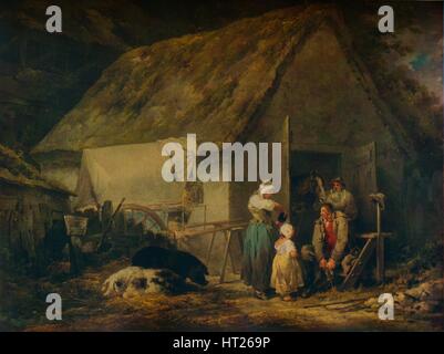 "Morgen, Higglers Markt vorbereiten", 1791. Künstler: George Morland. Stockfoto