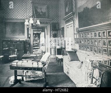 'Der Prinz Consort Ankleidezimmer im Buckingham Palace', c1899, (1901). Künstler: HN König. Stockfoto