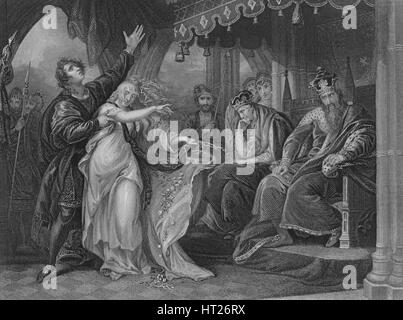 IV-Szene V von Hamlet, handeln c19th Jahrhundert. Künstler: unbekannt. Stockfoto