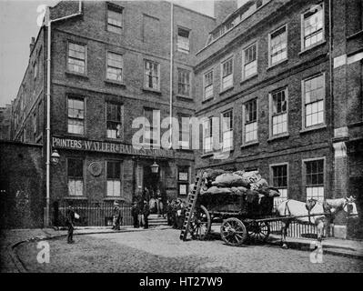 Dr. Johnson House, City of London, 1900 (1911). : Künstleragentur bildhaft. Stockfoto