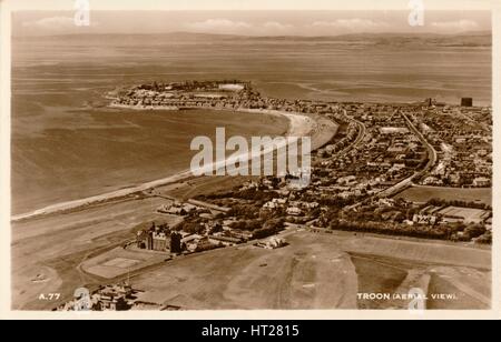 "Troon (Luftbild)", c1930. Künstler: unbekannt. Stockfoto