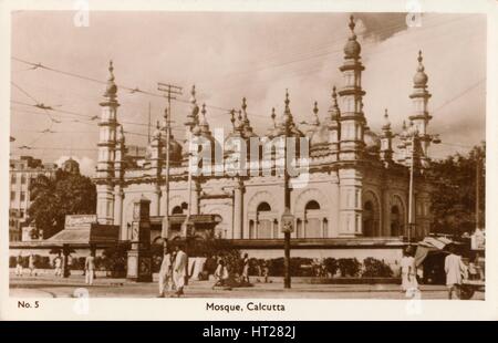 "Moschee - Calcutta", 1900. Künstler: unbekannt. Stockfoto