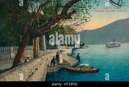 "Lago di Como. Entrata Alla Villa Carlotta ", c1888.  Künstler: unbekannt. Stockfoto