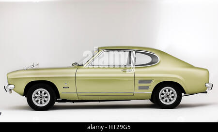 1972 Ford Capri 1600 mk1... Künstler: unbekannt. Stockfoto