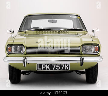 1972 Ford Capri 1600 mk1... Künstler: unbekannt. Stockfoto