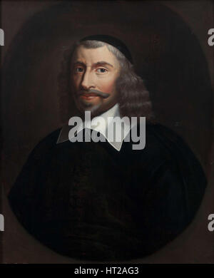 Porträt von Thomas Hobbes (1588-1679), letztes Viertel des 17. Jahrhunderts. Künstler: anonym Stockfoto