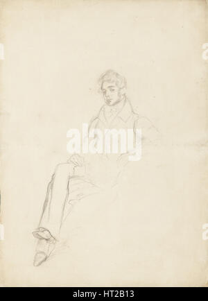 Porträt des Grafen Anatole Nikolajewitsch Demidow, 1 Prinz von San Donato (1812-1870), 1864. Artist: Delacroix, Eugène (1798-1863)