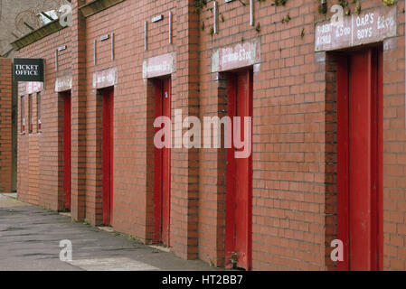 Partick Thistle Football Club Vintage Drehkreuze Stockfoto