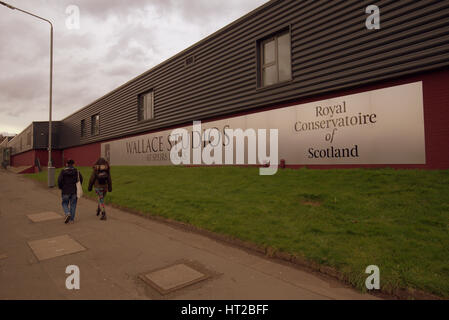 Am Königlichen Konservatorium von Schottland. Die Wallace-Studios im Speirs sperrt wurde von preisgekrönten Malcolm Fraser Architekten entworfen. Stockfoto