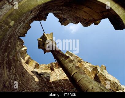 Altes Wardour Castle, in der Nähe von Tisbury, Wiltshire, c2000s(?). Künstler: unbekannt. Stockfoto