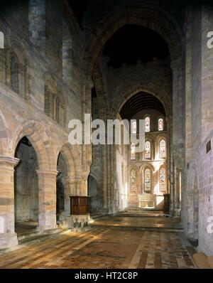 Brinkburn Priory, Northumberland, c2000s(?). Künstler: unbekannt. Stockfoto