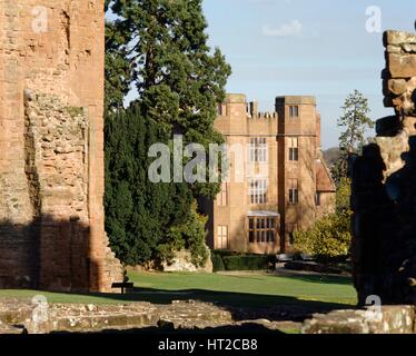 Kenilworth Castle, Warwickshire, c2000s(?). Künstler: unbekannt. Stockfoto