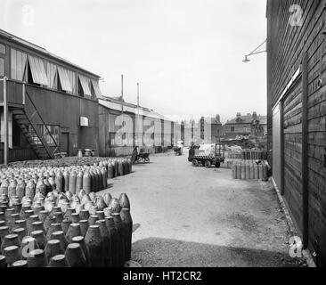 Cunard-Shell arbeiten, Bootle, Merseyside, September 1917.  Künstler: H Bedford Lemere. Stockfoto