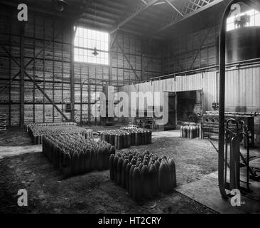 Cunard-Shell arbeiten, Bootle, Merseyside, September 1917.  Künstler: H Bedford Lemere. Stockfoto