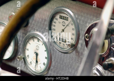 Bugatti Brescia 1924. Künstler: Simon Clay. Stockfoto