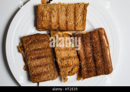 verbranntes Brot Stockfoto