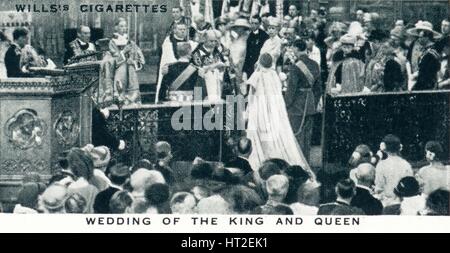 'Hochzeit des Königs und der Königin', 1923 (1937). Künstler: unbekannt. Stockfoto