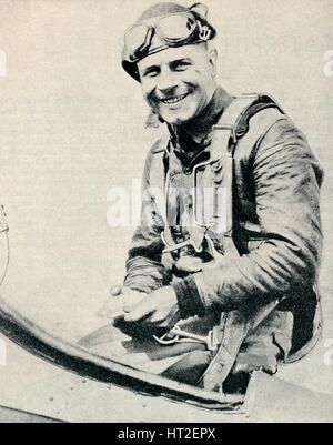 Major James H Doolittle, amerikanischer Flieger, c1936 (c1937). Künstler: unbekannt. Stockfoto