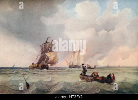 "Meeresblick", c1860. Künstler: Alexandre Francia. Stockfoto