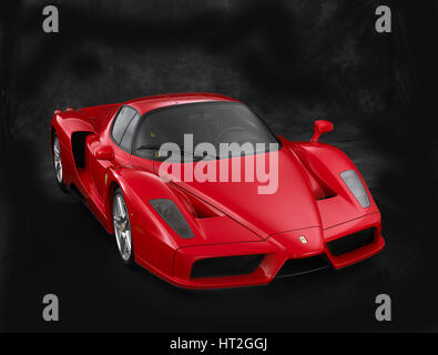 2004 Ferrari Enzo Künstler: unbekannt. Stockfoto