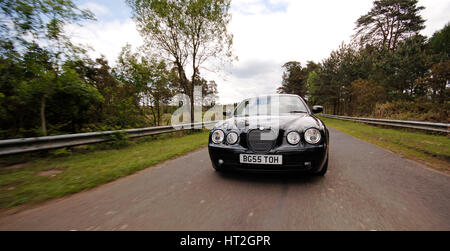 2005 Jaguar S Typ Sport Diesel Künstler: unbekannt. Stockfoto