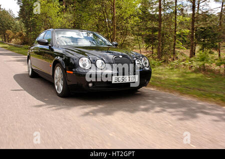 2005 Jaguar S Typ Sport Diesel Künstler: unbekannt. Stockfoto