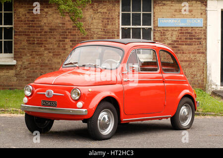 1962 Fiat 500D Künstler: unbekannt. Stockfoto