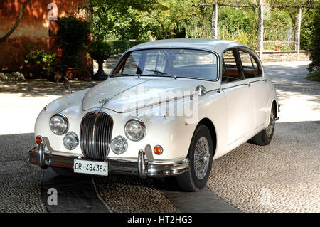 1963 Jaguar Mk2 3,5 Künstler: unbekannt. Stockfoto