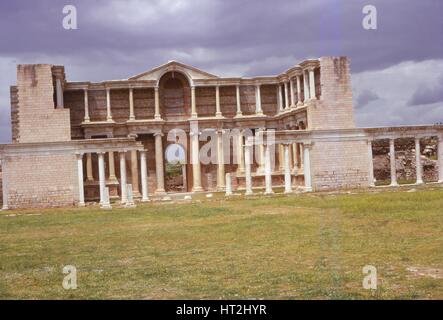 Der Roman Gymnasium, Sardes, frühen 3. Jahrhundert, Türkei, 20. Jahrhundert. Künstler: CM Dixon. Stockfoto