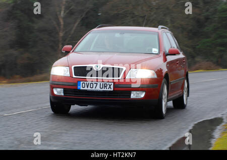 2007 Skoda Octavia Combi. Künstler: unbekannt. Stockfoto